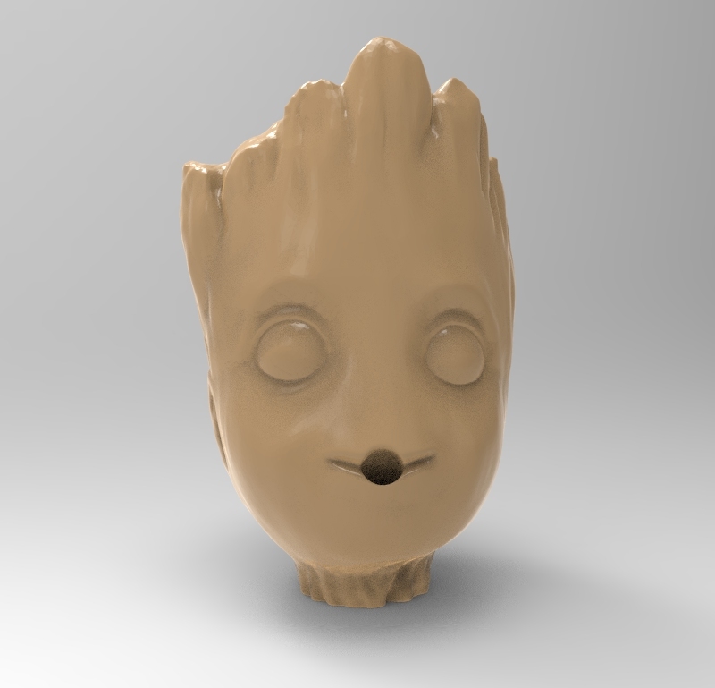 baby groot toothpaste top