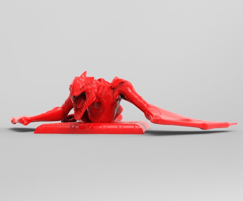 Miniatura 2 do modelo 3D dragon light switch 