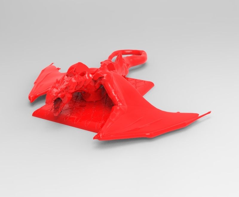 Miniatura 3 do modelo 3D dragon light switch 