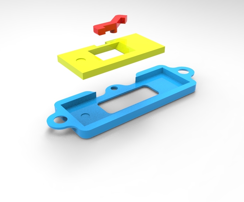 Miniatura 2 do modelo 3D light switch guard v3