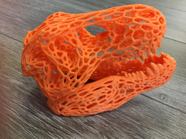 Voronoi T-Rex Skull