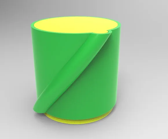 twist measuring cup