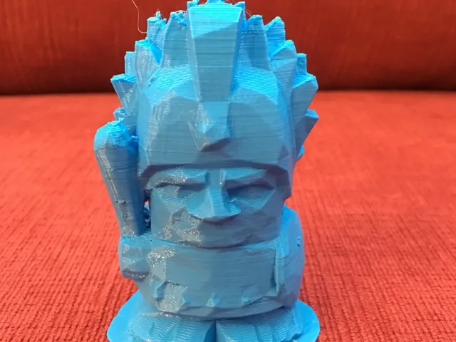 Low Poly Aztec Chief