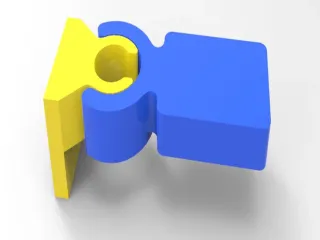 Latch mechanism V1 (using spring from ballpoint pen) by Adam | Download ...