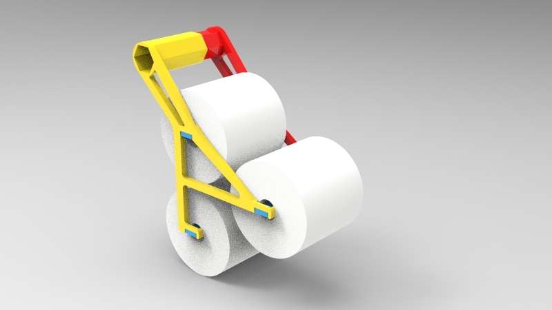 3 roll quik change toilet paper holder