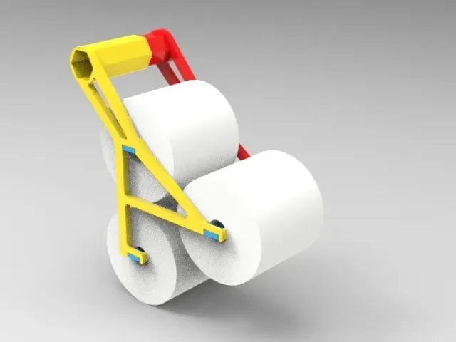 3 roll quik change toilet paper holder
