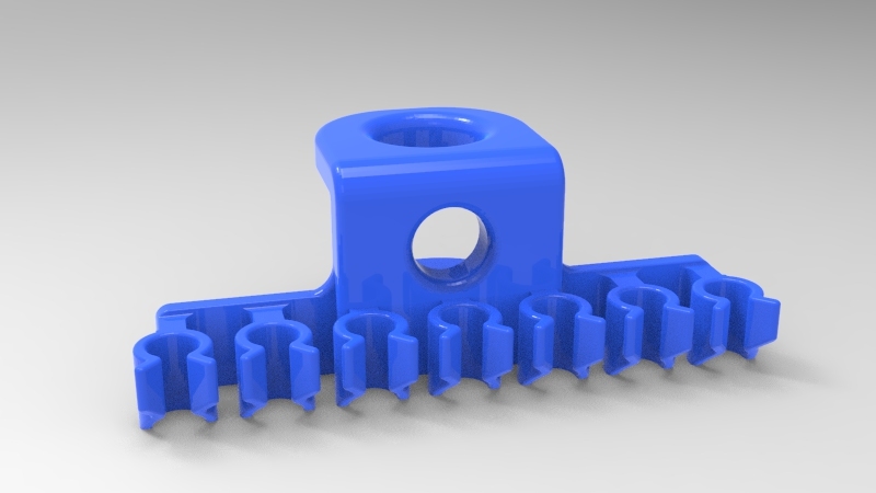 Micro Usv End usb/micro usb end holder by dav88 | Download free STL model ...