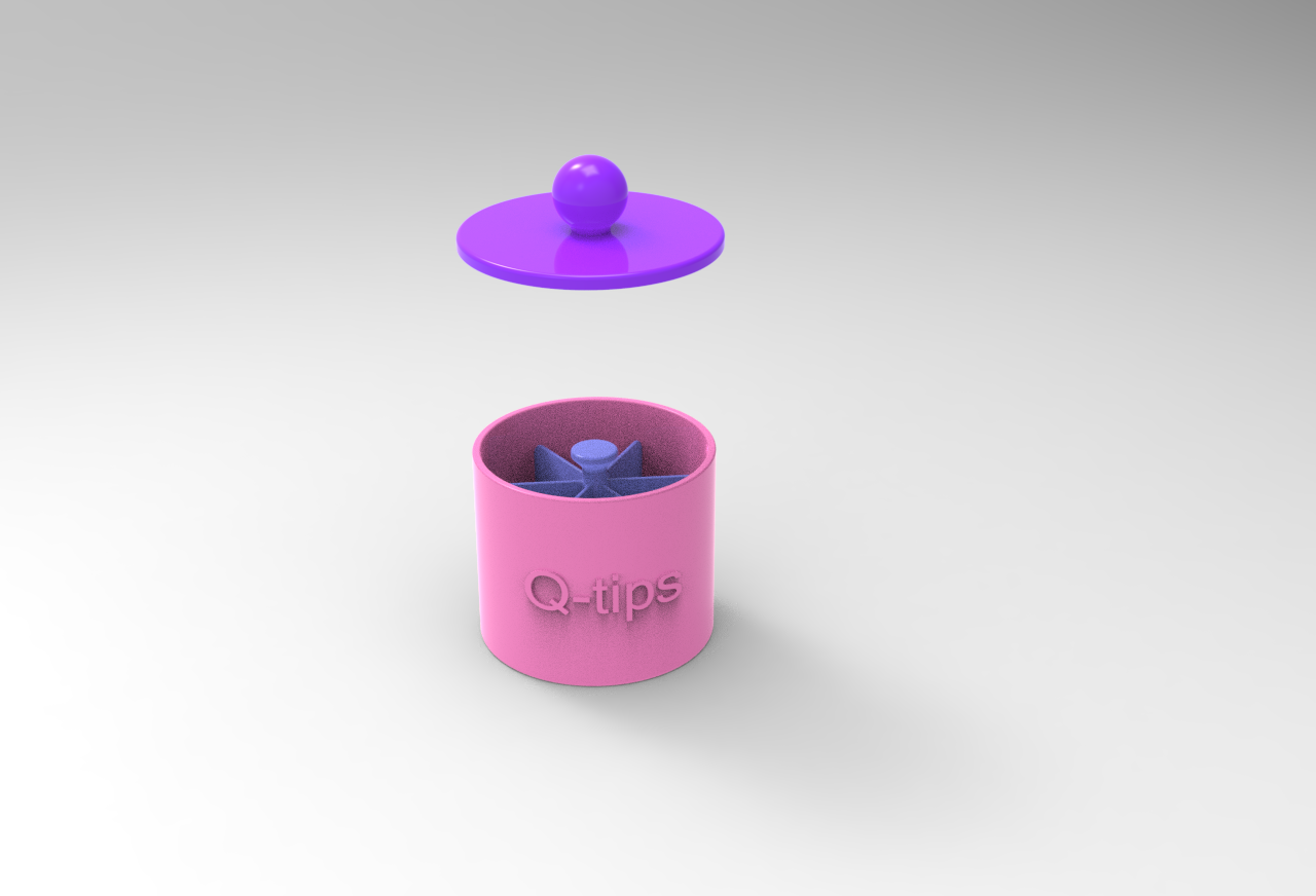 qtip holder round — miniatura 3