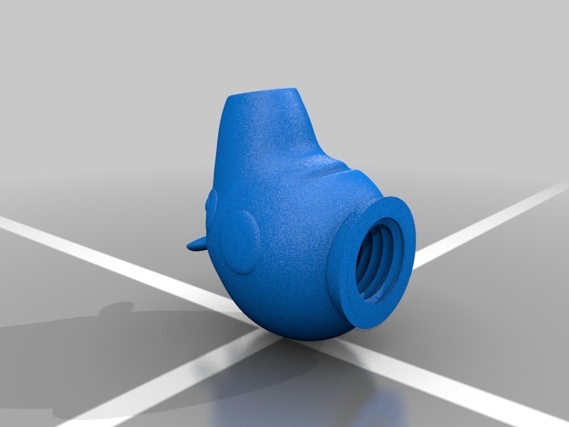 Miniatura 5 do modelo 3D peppa toothpaste cap