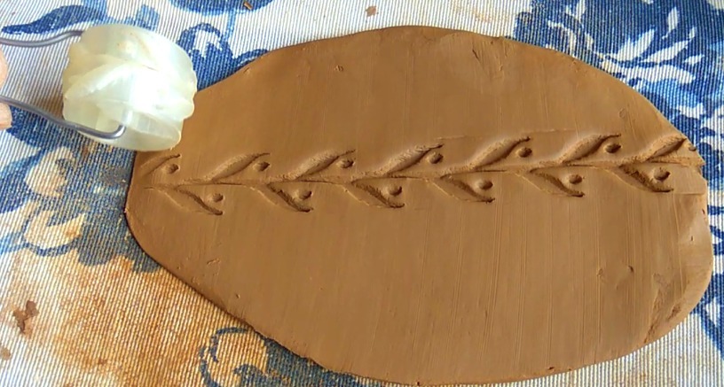 Greek style Olive texture roller