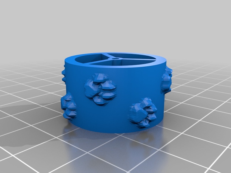Miniatura 2 do modelo 3D Cat paws texture roller