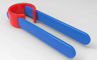 3MF file Dip enameling tongs 🧑‍🔧・3D printer design to download・Cults