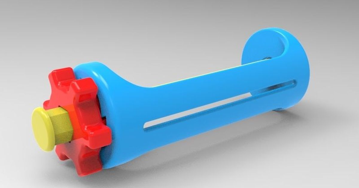 toothpaste squeezer pull push by dav88 Download free STL model