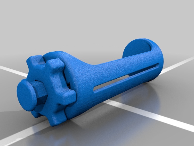 Miniatura 7 do modelo 3D toothpaste squeezer pull push 