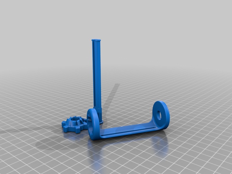 Miniatura 8 do modelo 3D toothpaste squeezer pull push 