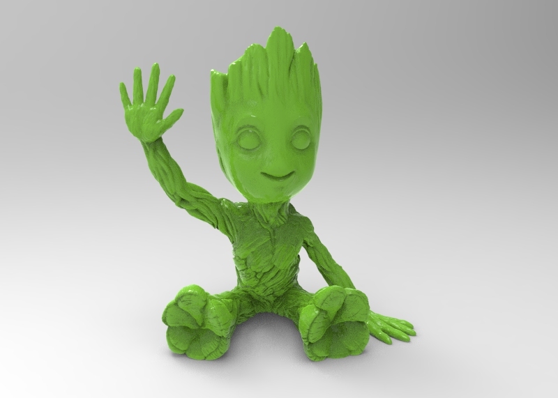 baby groot sd/micro sd holder