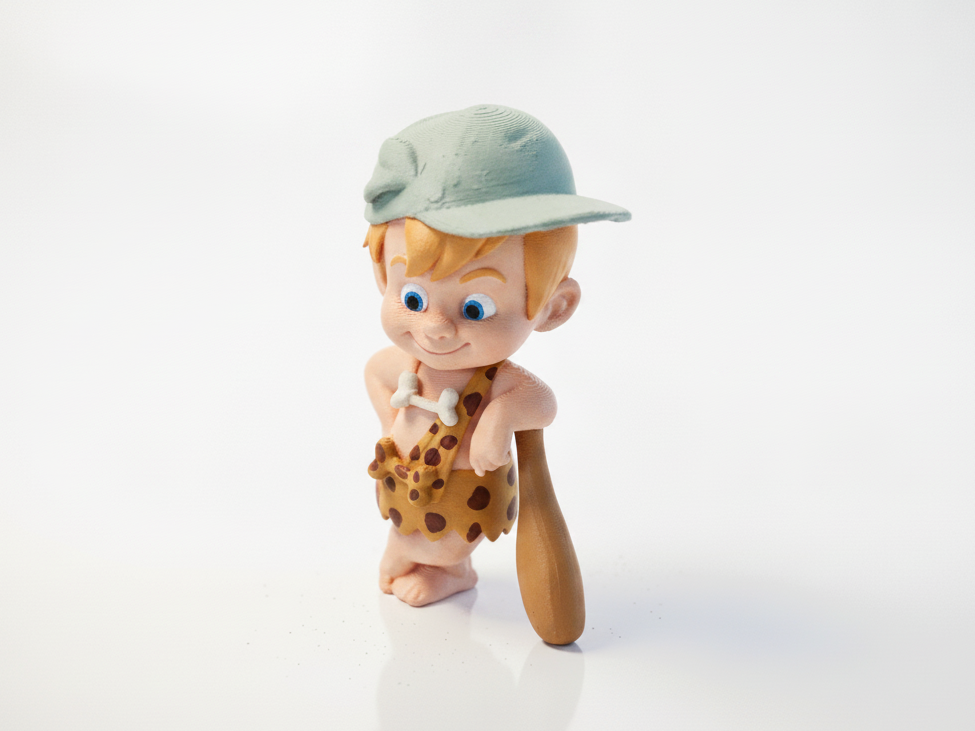 Baby Flintstone Chibi Figurine 3D Printable