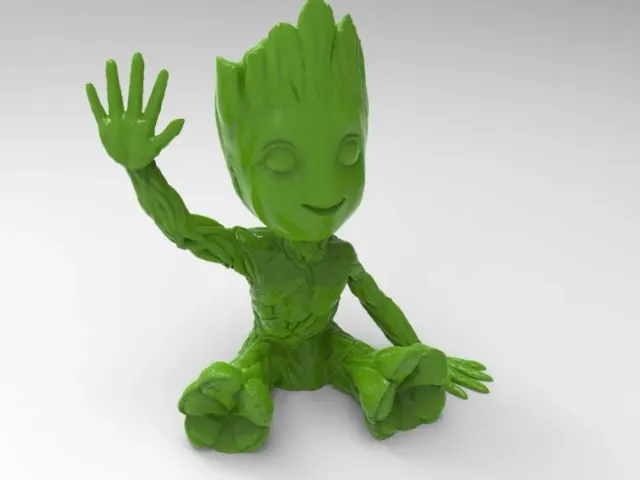 baby groot salt & pepper shaker