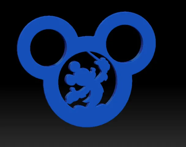 Mickey conductor cookie cutter
