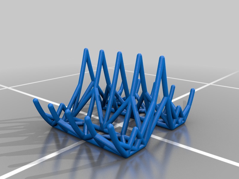 soap dish double-wireframe — miniatura 3