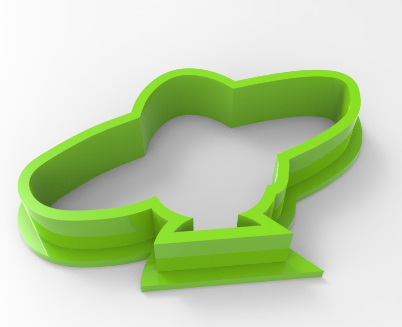 boy with sombrero cookie cutter