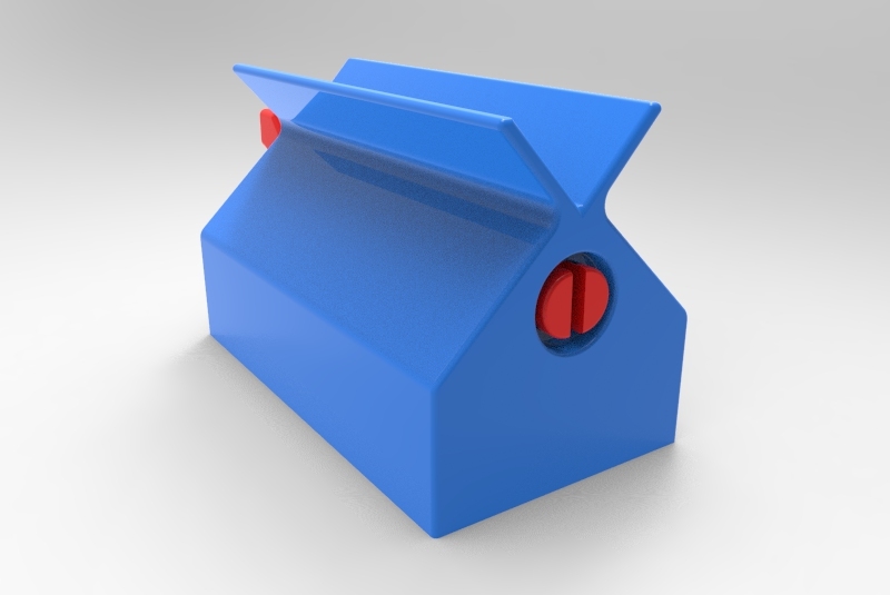 Miniatura 4 do modelo 3D toothpaste squeezer v2