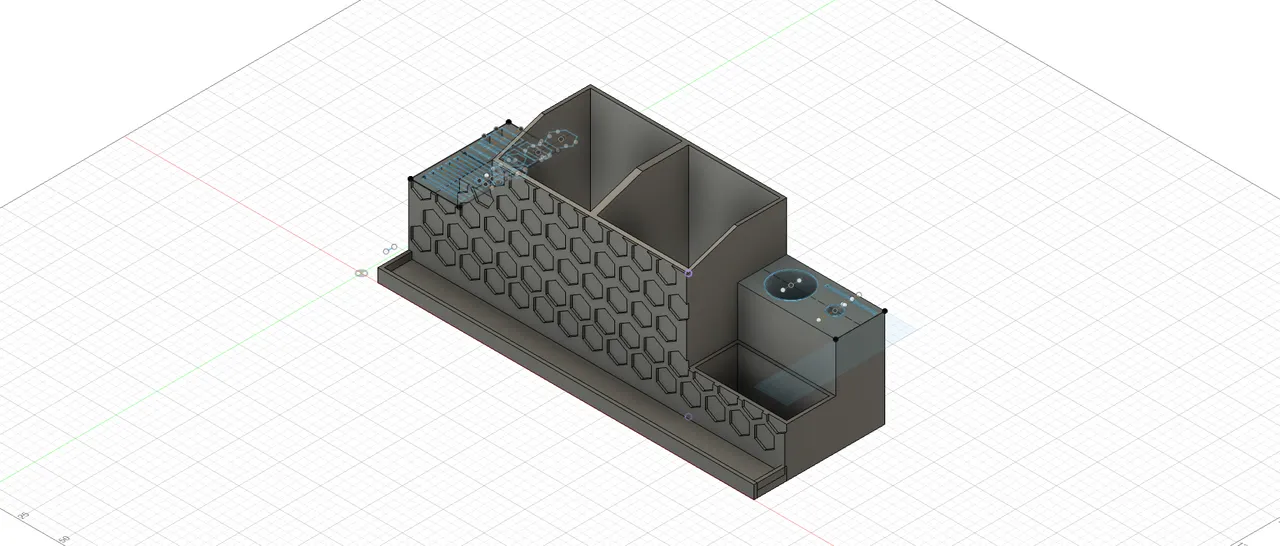 STL file Desk Organizer, Office Desk Accessories, 3d print