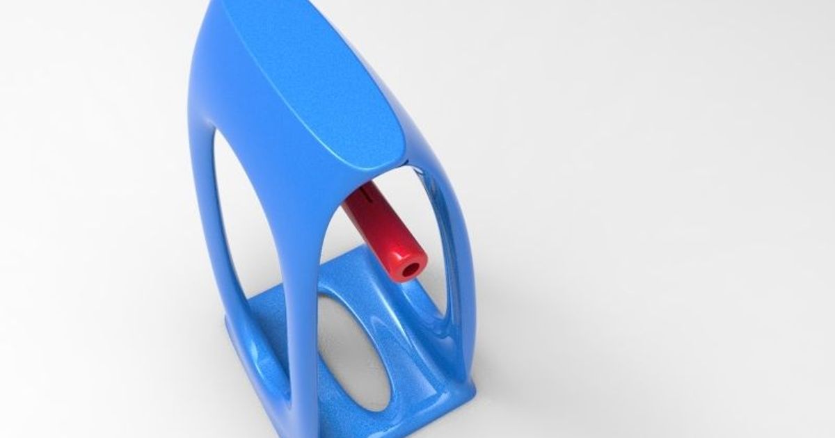 toothpaste holder/squeezer v2 by dav88 Download free STL model