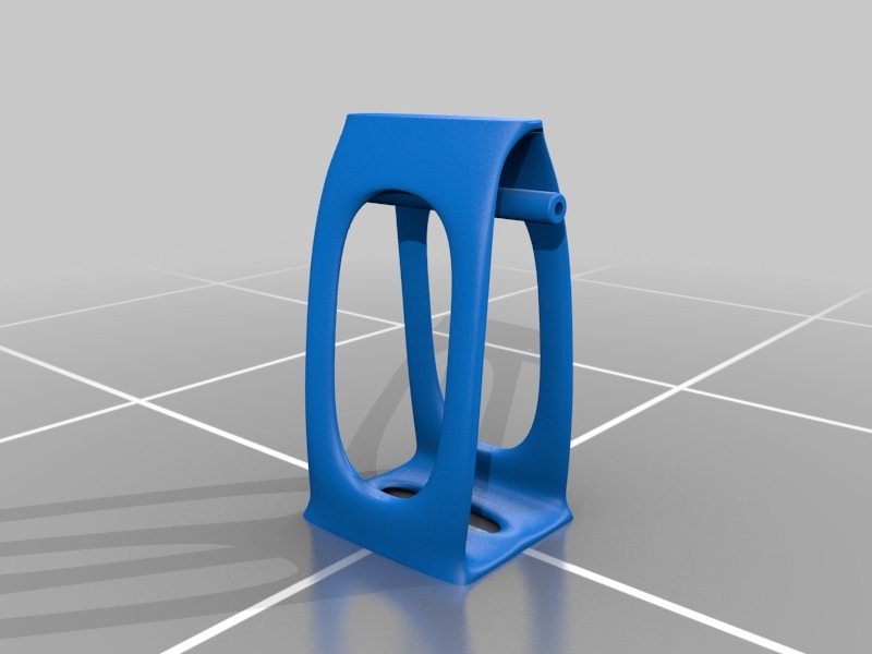 Miniatura 4 do modelo 3D toothpaste holder/squeezer v2