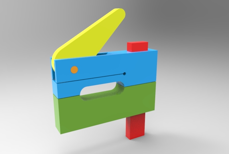 Miniatura 2 do modelo 3D simple clamp