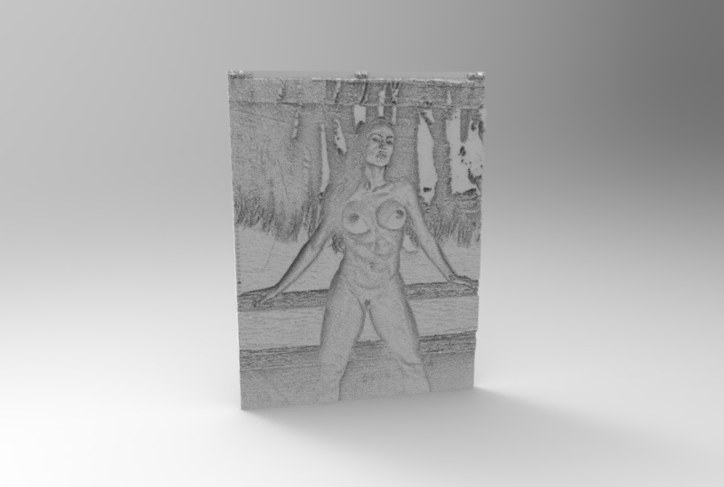 nude girl lithophanes