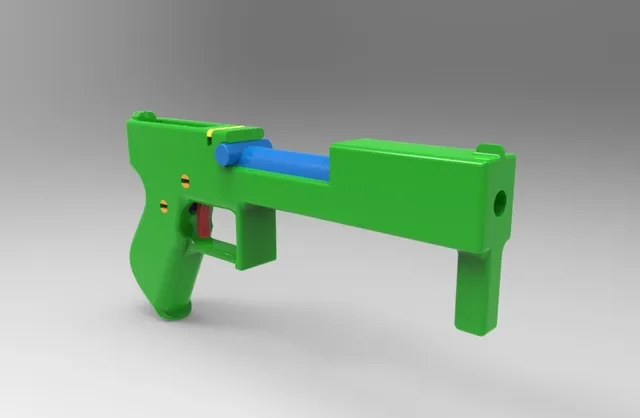 gun prop-spring bbl hold