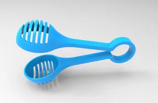 frozen fish-food tongs