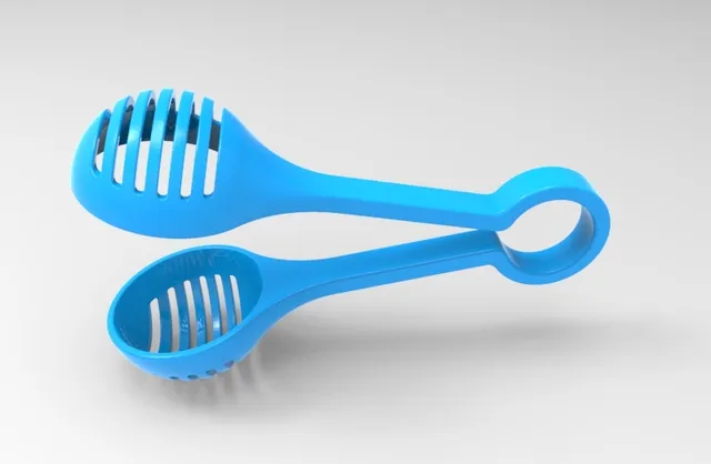 frozen fish-food tongs