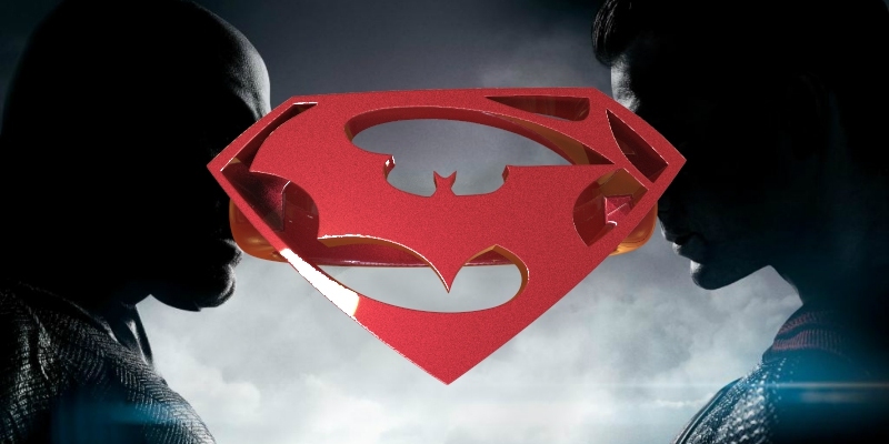 Miniatura 5 do modelo 3D batman vs superman ring