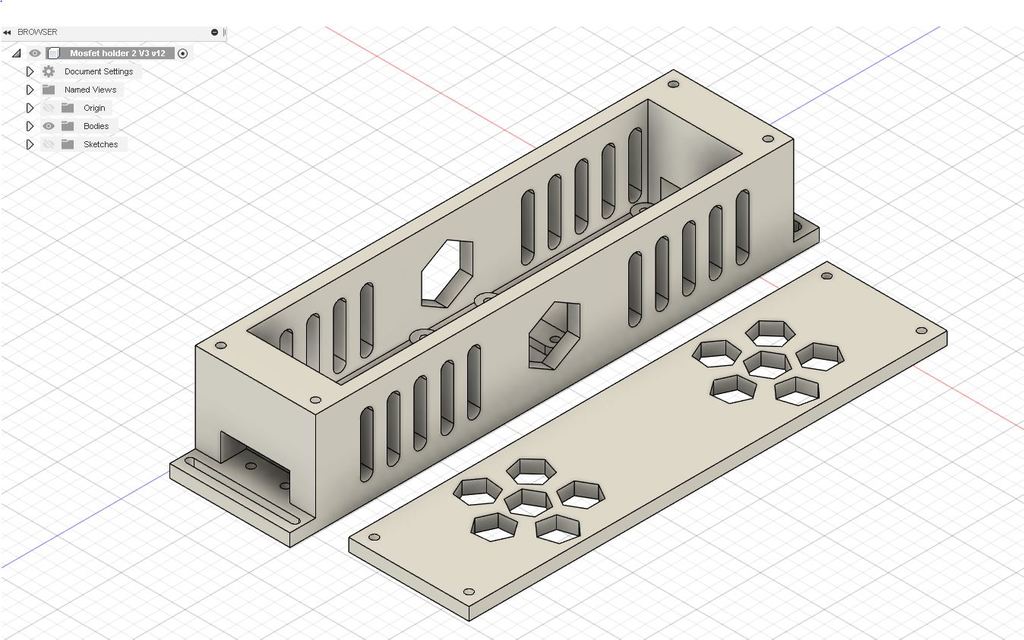 2 mosfet holder