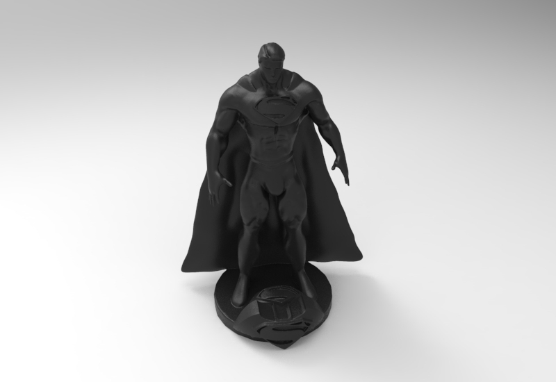 Miniatura 2 do modelo 3D superman