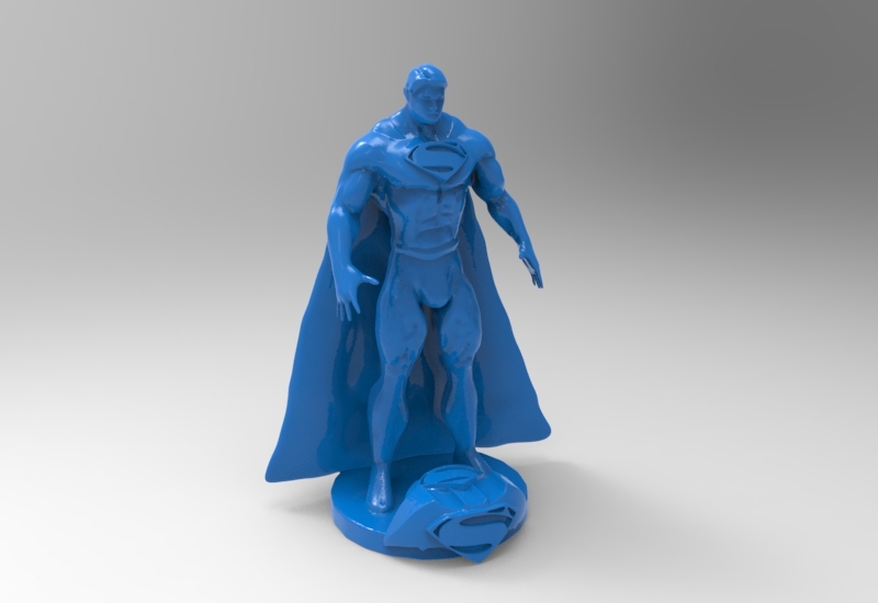 Miniatura 3 do modelo 3D superman