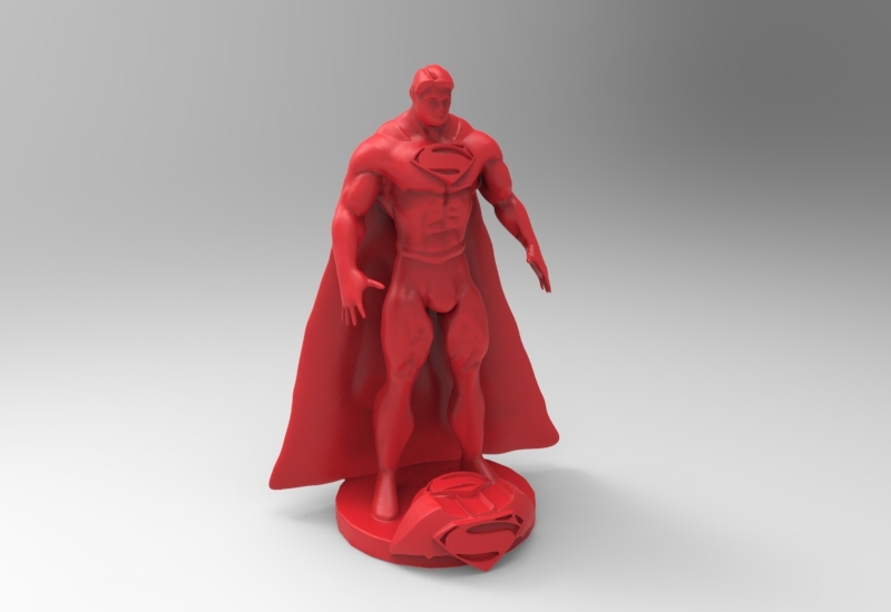 Miniatura 4 do modelo 3D superman