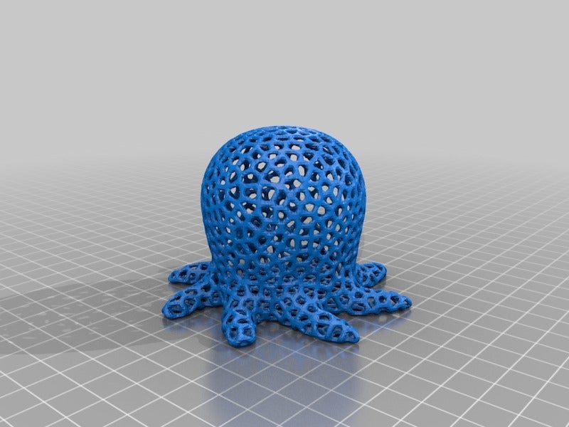 Miniatura 2 do modelo 3D Voronoi Cute Octopus
