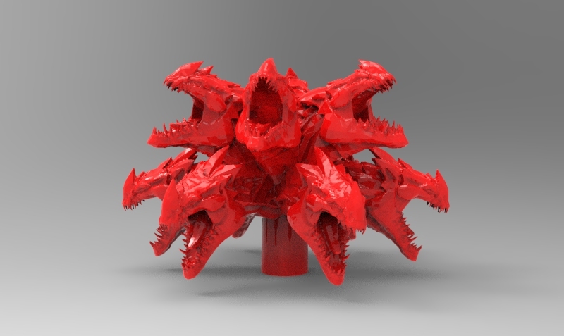 dragon fountains