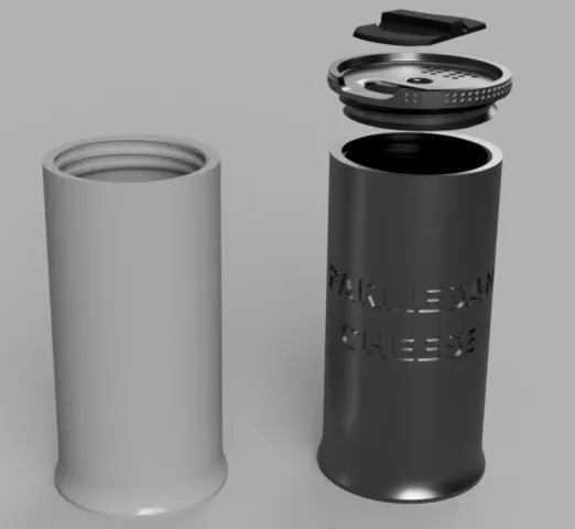 Shaker Container with Screw on Lid