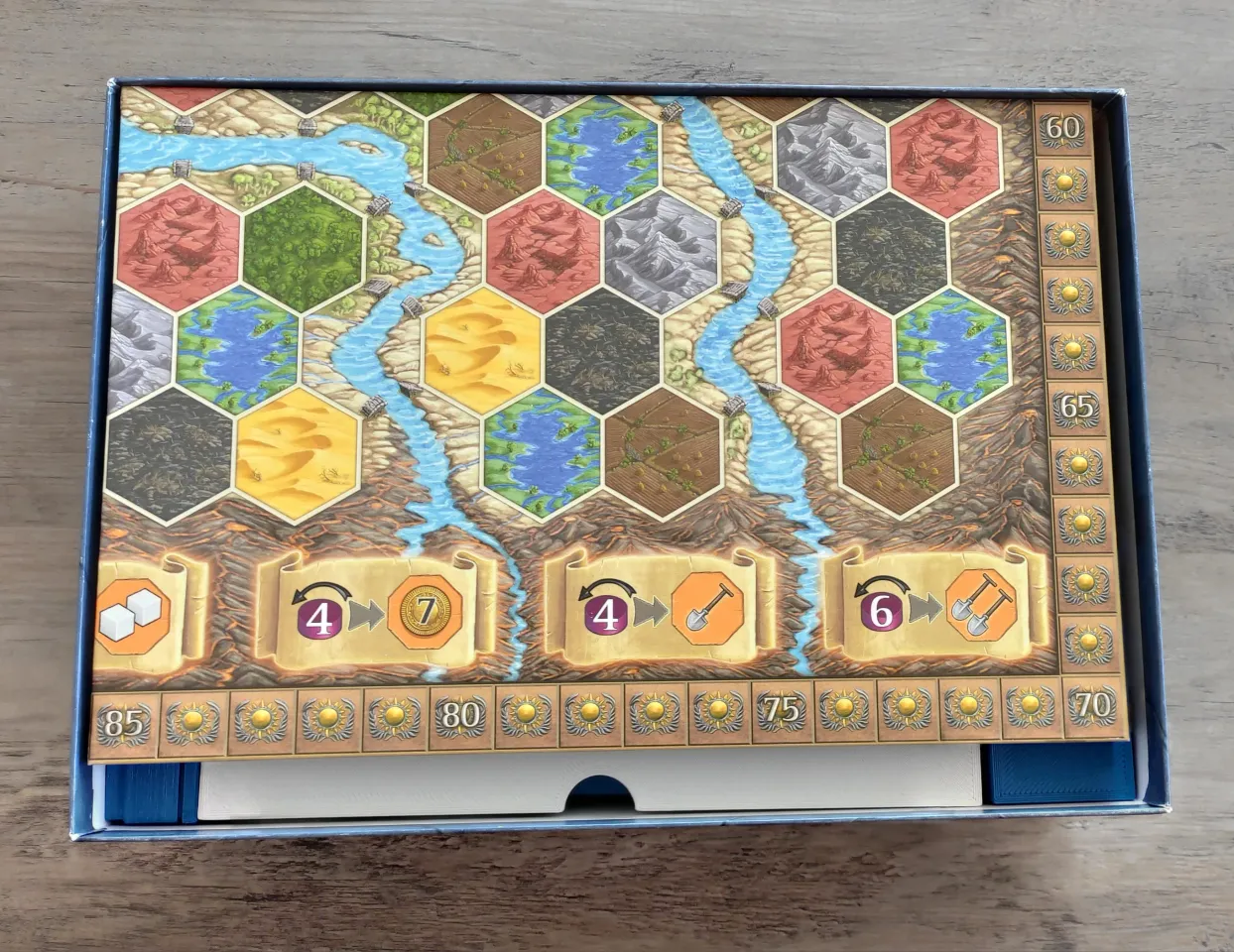 Unboxing 26: Terra Mystica: Gelo e Fogo - Tábula Quadrada - Board Games