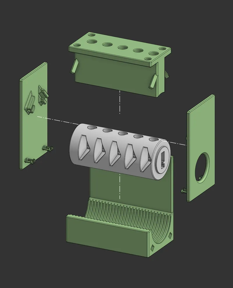 Key Pin Lock by Alex | Download free STL model | Printables.com