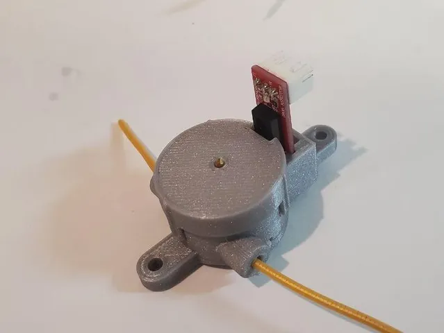 Fully Printed Optical Filament Sensor