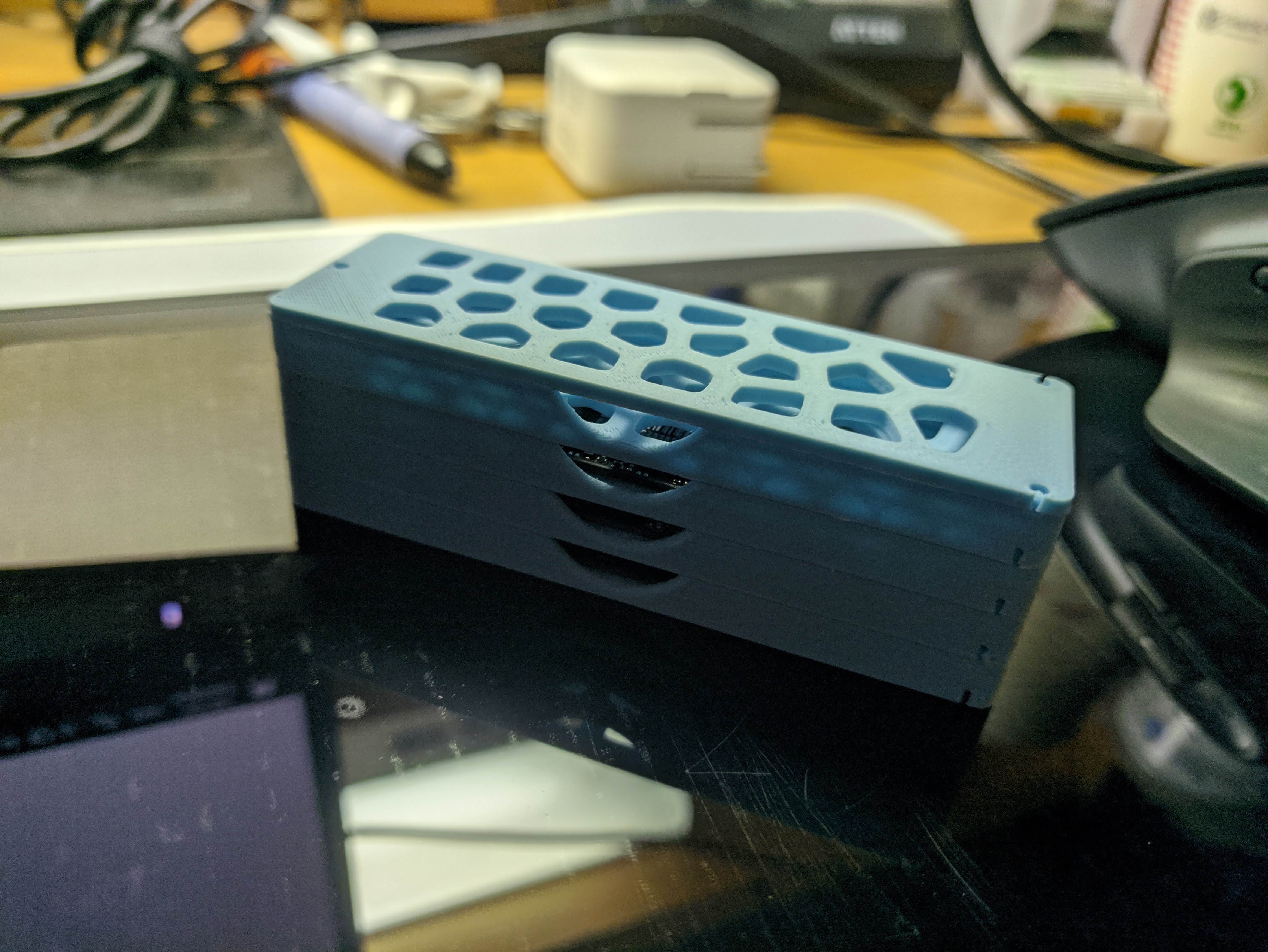 Miniatura 6 do modelo 3D Stackable M.2 SSD Tray