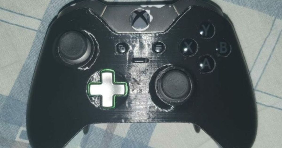 Faceplate xbox elite controller by DvoraNoob | Download free STL model ...