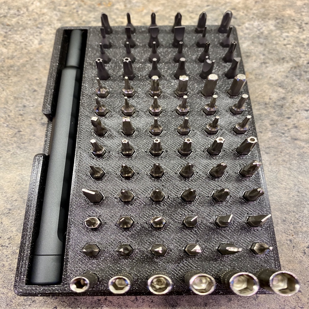 Miniatura 2 do modelo 3D 4mm Hex Precision Screwdriver Bit Kit