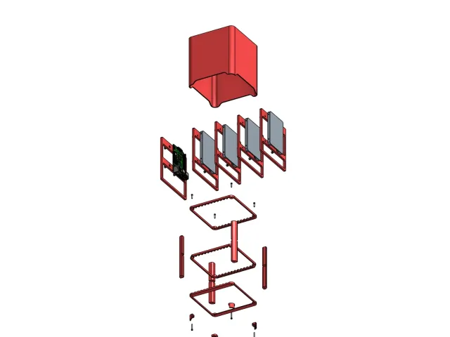 Modular mini server case