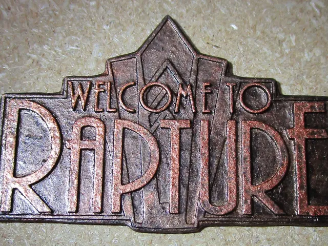 Welcome To Rapture plaque